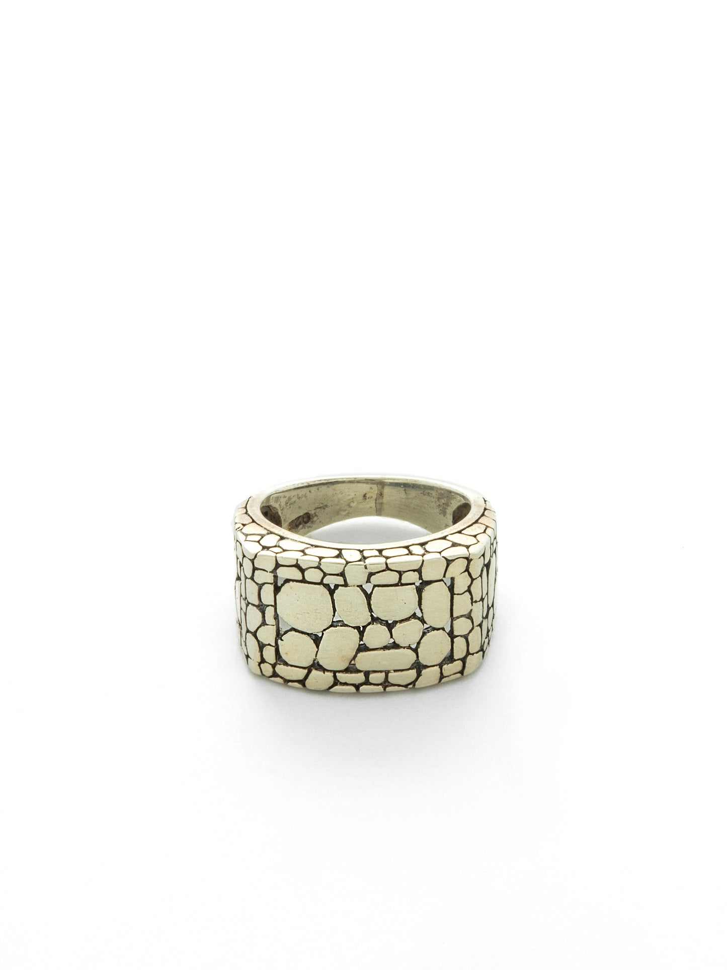 Vintage Lizard Mod Sterling Silver Ring (70s)