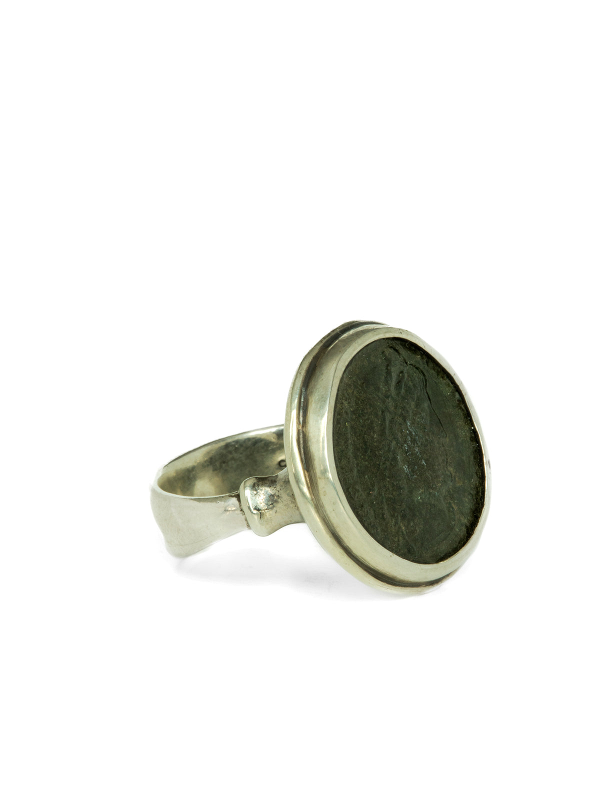 Ancient Roman Coin (Constantine) Sterling Silver Rings (307-337 CE)