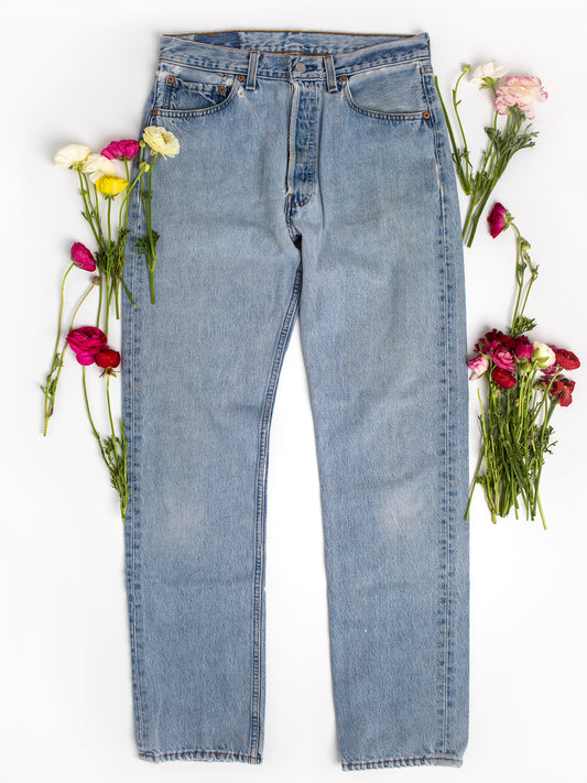Vintage Levi's 501's 32 x 34 (80s-90s) Made in USA