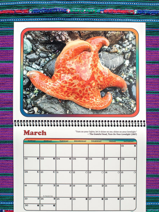 Future Love 2026 Printed Spiral-Bound Calendar