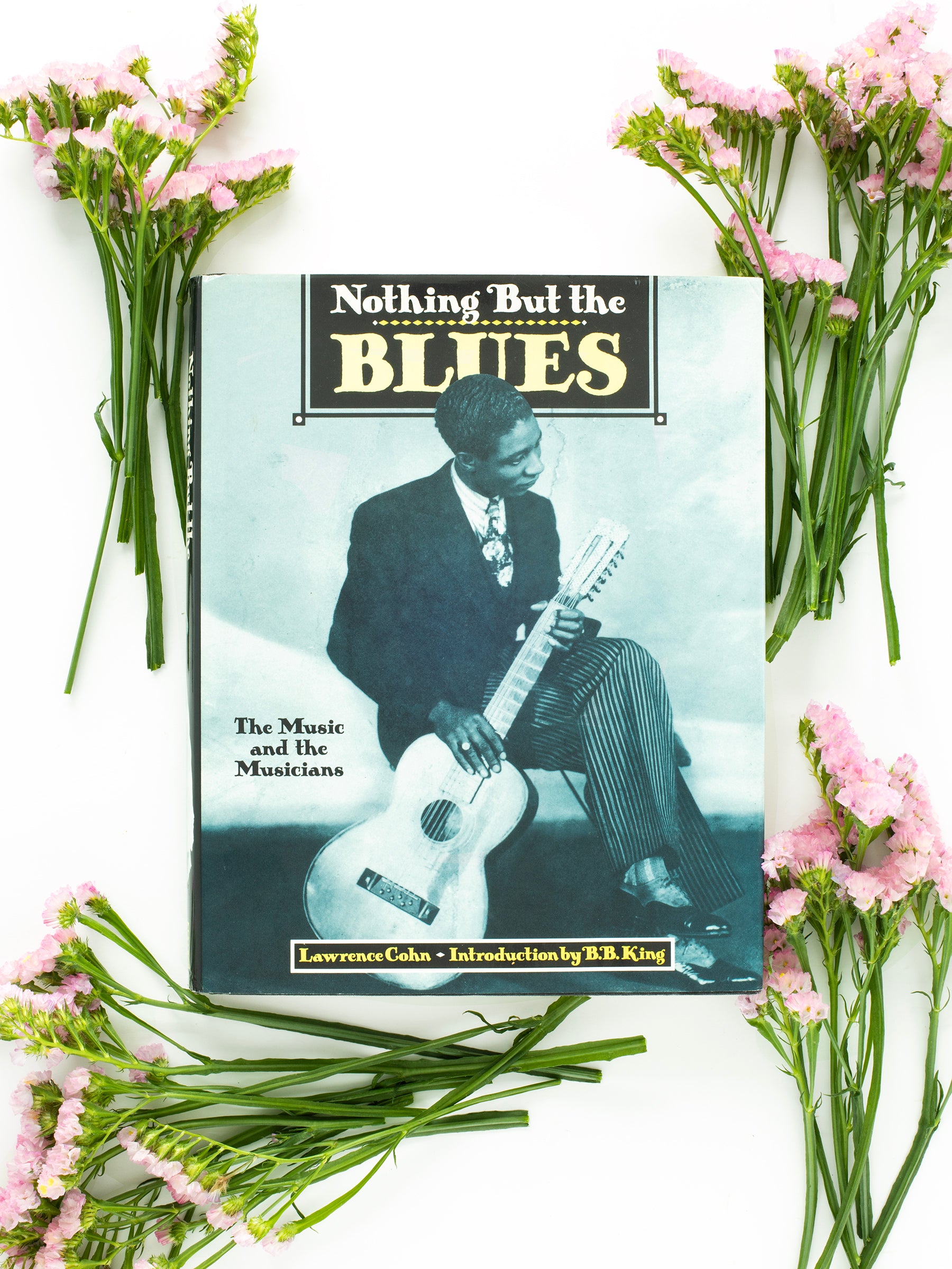 Nothing But the Blues: The Music & the Musicians. Edited by Lawrence Cohn.
Foreword by B.B. King. Copyright 1993. Used, Excellent condition. A-Z details about the roots, progenitors, influences, history, & development of the Blues.
Illustrated with photos of musicians & artifacts.