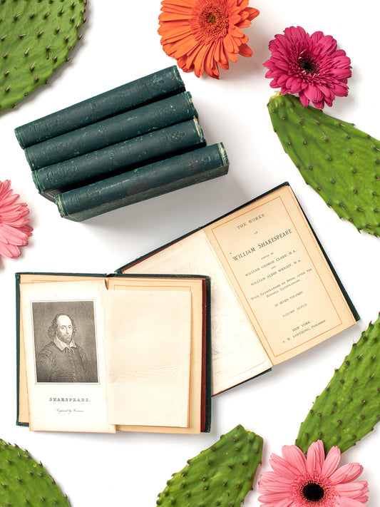 The Works of William Shakespeare [ANTIQUE] (Editors: Clark & Wright)