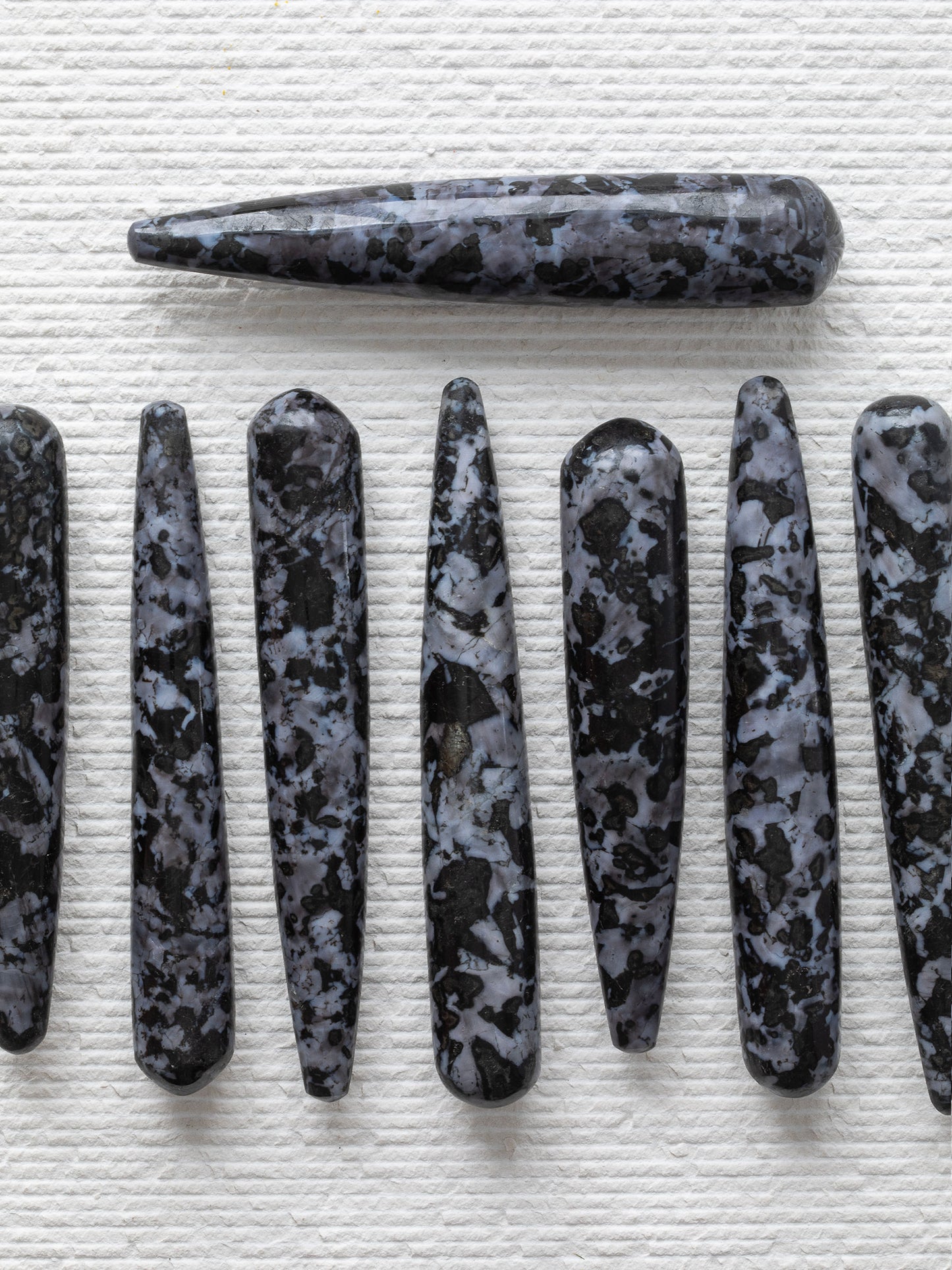 Gold-Flecked Mystic Merlinite Crystal Massage Wands (Large Size)